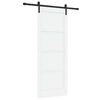 vidaXL &Sigma;&upsilon;&rho;ό&mu;&epsilon;&nu;&eta; &Pi;ό&rho;&tau;&alpha; 83 x 211 cm &Epsilon;&pi;&epsilon;&xi;&epsilon;&rho;&gamma;&alpha;&sigma;&mu;έ&nu;&omicron; &Xi;ύ&lambda;&omicron; &Lambda;&epsilon;&upsilon;&kappa;ό &kappa;&alpha;&iota; &Mu;&alpha;ύ&rho;&omicron;