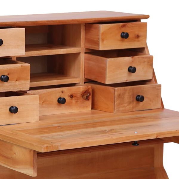 vidaXL Σεκρετέρ 78 x 42 x 103 εκ. από Μασίφ Μαόνι