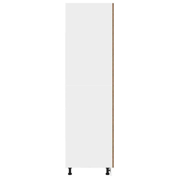 vidaXL Ντουλάπι ψυγείου Lyon Παλιό ξύλο 60x57x207 εκ.
