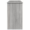 vidaXL Μπουντουάρ με Καθρέφτη Γκρι Sonoma 100x45x76 εκ.