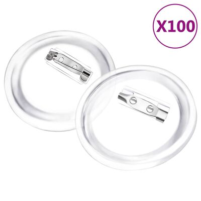 vidaXL Κονκάρδες Καρφίτσες 100 Σετ 58 χιλ. Ακρυλικές