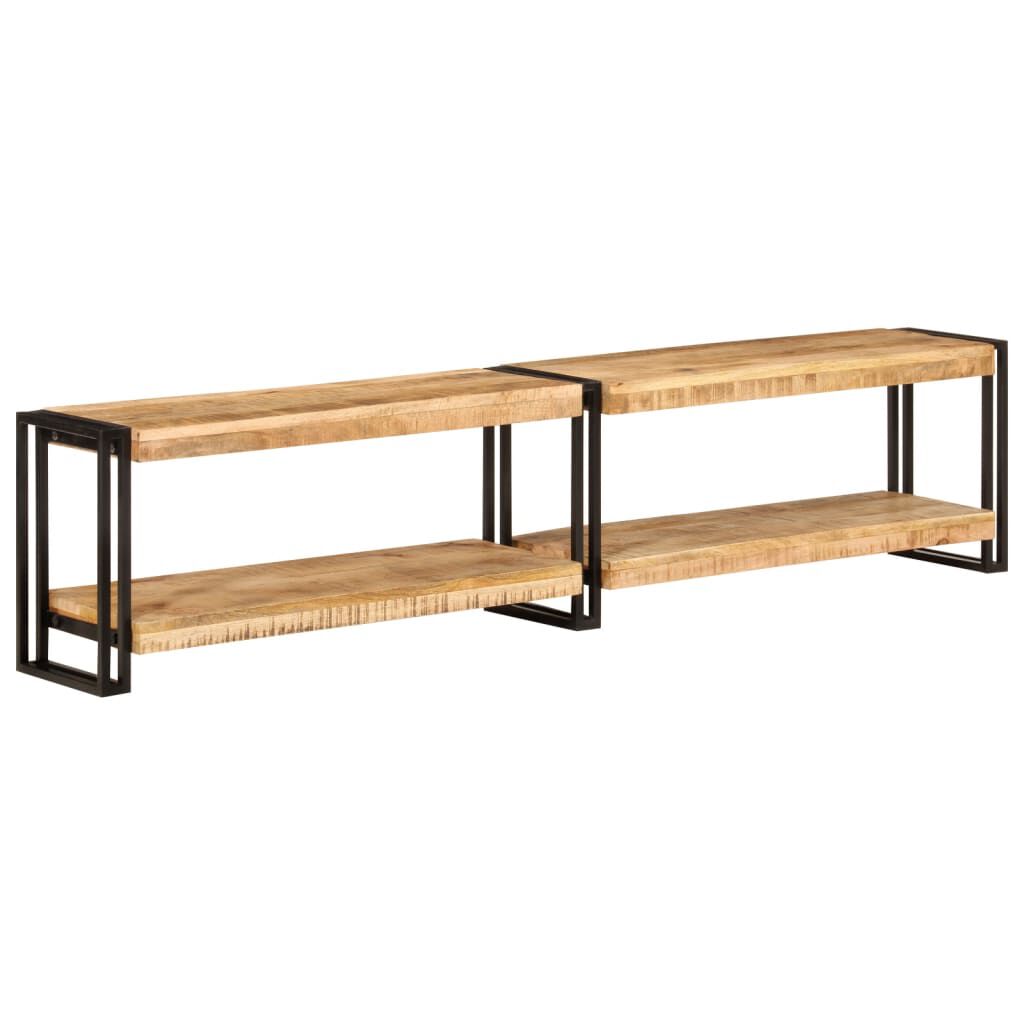 vidaXL Έπιπλο Τηλεόρασης 180 x 30 x 40 εκ. από Μασίφ Ξύλο Μάνγκο