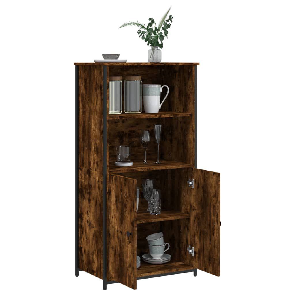 vidaXL Ντουλάπα Καπνιστή Δρυς 62x36x121,5 εκ. από Επεξεργασμένο Ξύλο