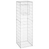 vidaXL Συρματοκιβώτια Στύλοι 2 τεμ. 40 x 40 x 140 εκ. Σιδερένιοι