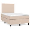 vidaXL &Kappa;&rho;&epsilon;&beta;ά&tau;&iota; Boxspring &mu;&epsilon; &Sigma;&tau;&rho;ώ&mu;&alpha; &Kappa;&alpha;&pi;&omicron;&upsilon;&tau;&sigma;ί&nu;&omicron; 120x190&epsilon;&kappa;.&alpha;&pi;ό &Sigma;&upsilon;&nu;&theta;.&Delta;έ&rho;&mu;&alpha;