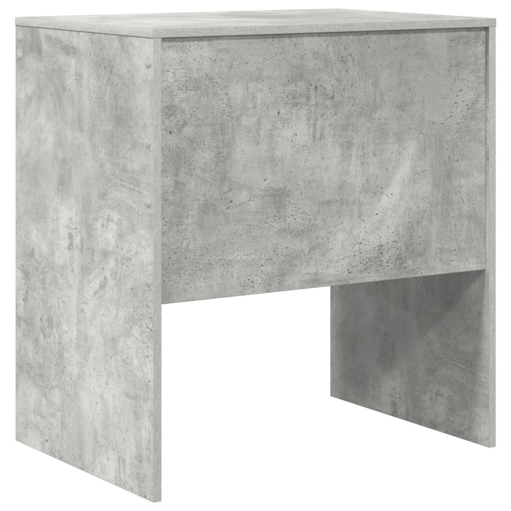 vidaXL Γραφείο Γραφής Γκρι τσιμέντου MDF 70 x 50 x 76 εκ. Απλό