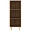 vidaXL Ντουλάπι Καφέ Δρυς 34,5 x 32,5 x 90 εκ. Επεξεργασμένο Ξύλο
