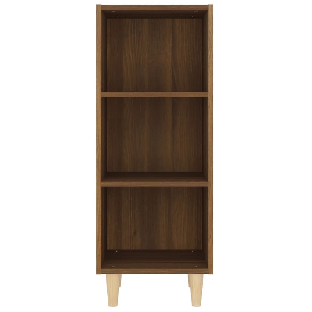 vidaXL Ντουλάπι Καφέ Δρυς 34,5 x 32,5 x 90 εκ. Επεξεργασμένο Ξύλο
