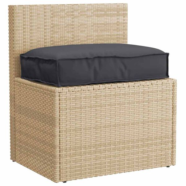 vidaXL Μαξιλάρι παλέτας για κάθισμα Μαύρο 60 x 40 x 8 εκ.