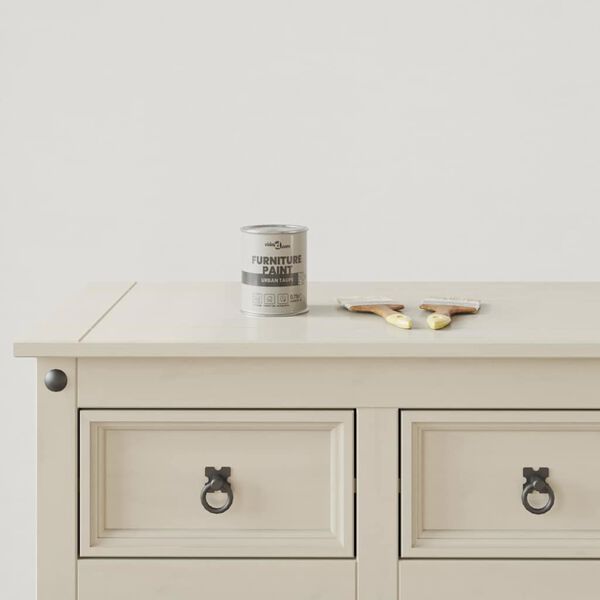 vidaXL Βαφή επίπλων Καφέ 10 x 10 x 12 εκ. Εκτύπωση τοίχου