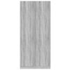 vidaXL Ντουλάπα Γκρι Sonoma 90 x 52 x 200 εκ. από Επεξεργασμένο Ξύλο