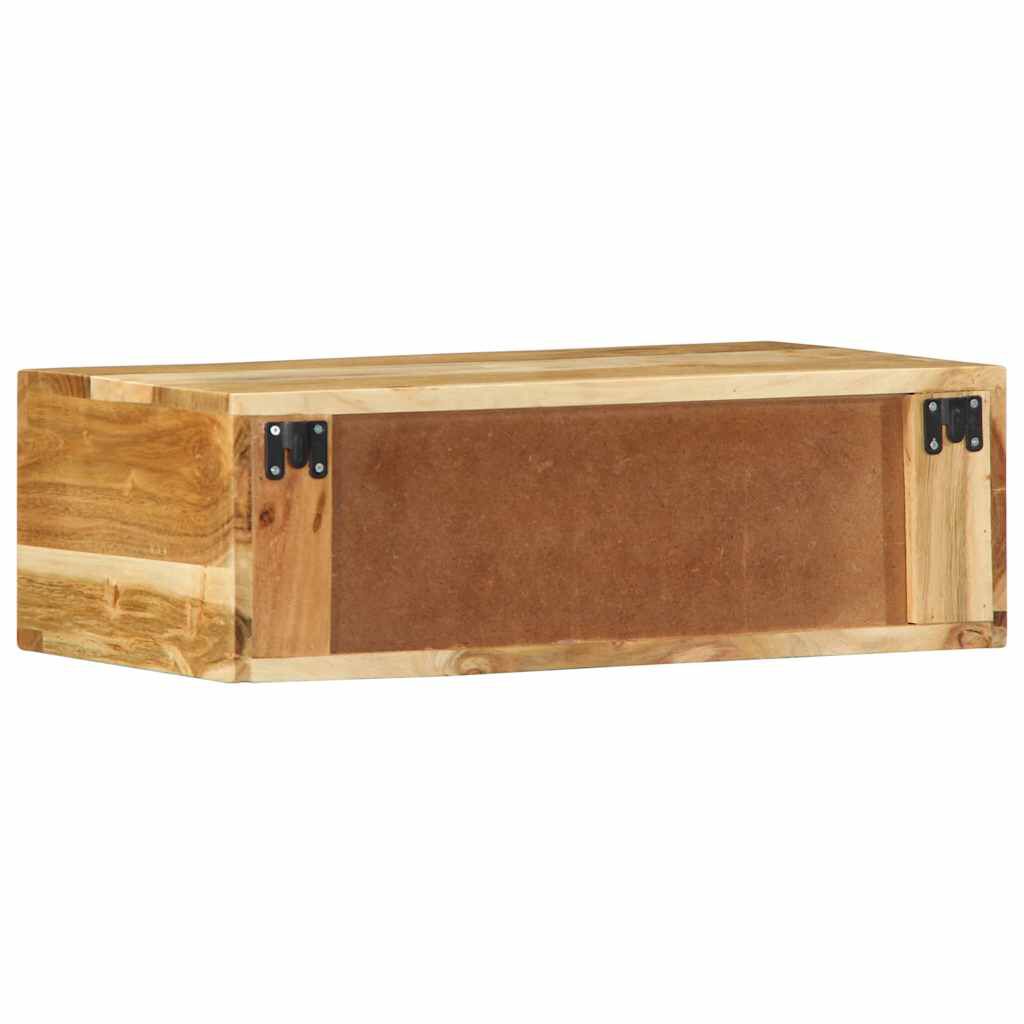 vidaXL Επίτοιχο ντουλάπι τηλεόρασης 60x30x19 cm Μασίφ ξύλο ακακίας