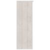 vidaXL Πάνω Μέρος Ντουλαπιού HAMAR Λευκό 85x35x100 εκ. Μασίφ Πεύκο