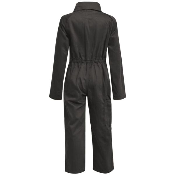 vidaXL Φόρμα Εργασίας Παιδική Γκρι Μέγεθος 98/104