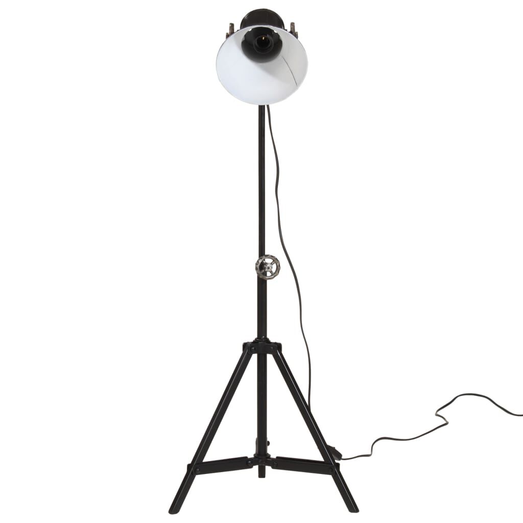 vidaXL Φωτιστικό Δαπέδου 25 W Μαύρο 35x35x65/95 εκ. Ε27