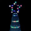 vidaXL Χριστουγεννιάτικο δέντρο LED 475 LED πολύχρωμο 247 cm