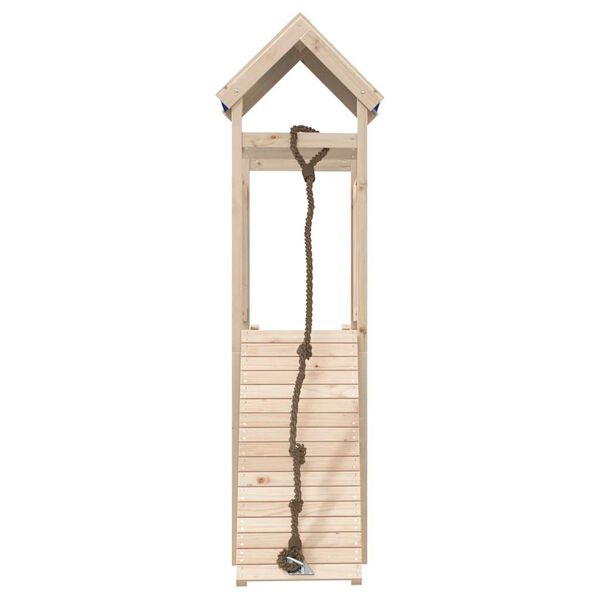 vidaXL Παιδική Χαρά Εξωτερικού Χώρου από Μασίφ Ξύλο Πεύκου