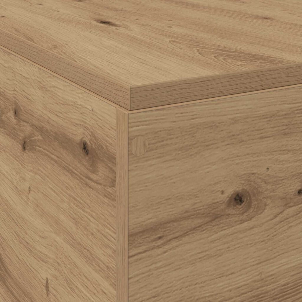 μονάδα αποθήκευσης κρεβάτι vidaXL Artisan Oak 120x190 εκ.