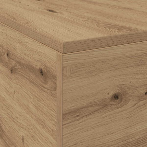 μονάδα αποθήκευσης κρεβάτι vidaXL Artisan Oak 120x190 εκ.