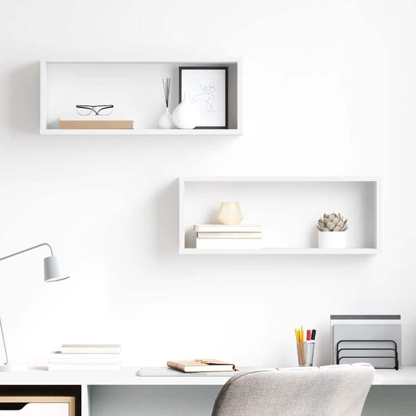 vidaXL &Rho;ά&phi;&iota;&alpha; &Kappa;ύ&beta;&omicron;&iota; &Tau;&omicron;ί&chi;&omicron;&upsilon; 2 &tau;&epsilon;&mu;. &Gamma;&upsilon;&alpha;&lambda;. &Lambda;&epsilon;&upsilon;&kappa;ό 60x15x30 &epsilon;&kappa;. &Epsilon;&pi;&epsilon;&xi;. &Xi;ύ&lambda;&omicron;