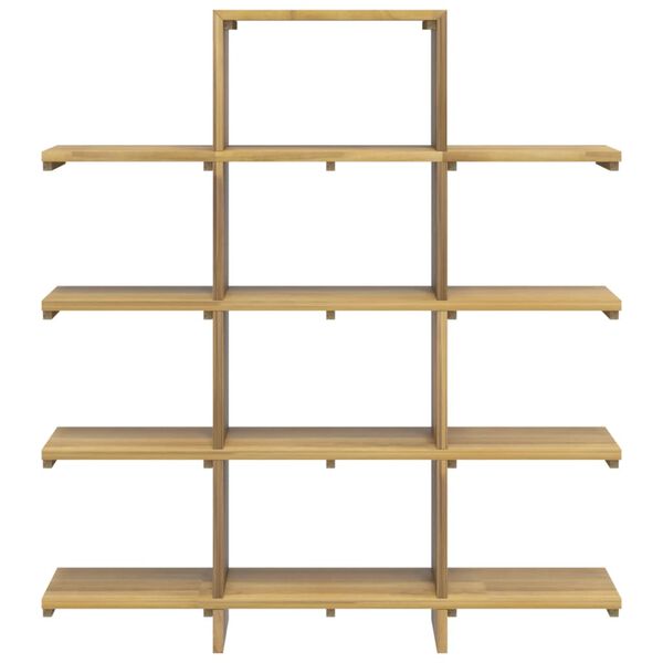 vidaXL Βιβλιοθήκη 100 x 30 x 120 εκ. από Μασίφ Ξύλο Teak