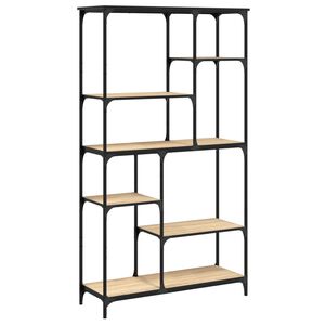 vidaXL &Beta;&iota;&beta;&lambda;&iota;&omicron;&theta;ή&kappa;&eta; Sonoma &Delta;&rho;&upsilon;&sigmaf; 99 x 35,5 x 176 &epsilon;&kappa;. &Epsilon;&pi;&epsilon;&xi;&epsilon;&rho;&gamma;. &Xi;ύ&lambda;&omicron;/&Alpha;&tau;&sigma;ά&lambda;&iota;