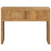 vidaXL Τραπέζι Κονσόλα 100 x 35 x 75 εκ. από Μασίφ Ξύλο Teak