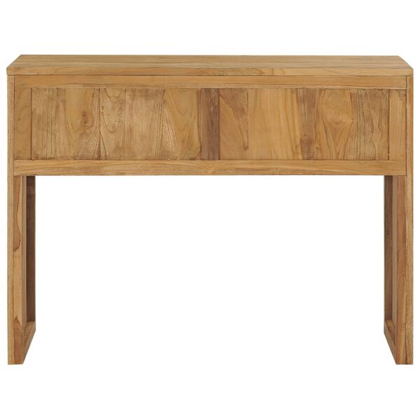 vidaXL Τραπέζι Κονσόλα 100 x 35 x 75 εκ. από Μασίφ Ξύλο Teak