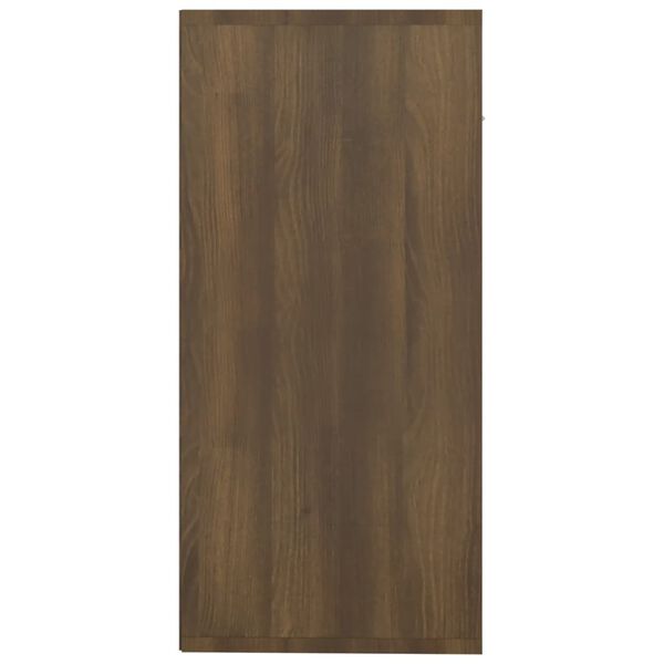 vidaXL Ντουλάπι Καφέ Δρυς 88 x 30 x 65 εκ. από Επεξεργασμένο Ξύλο