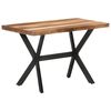 vidaXL &Tau;&rho;&alpha;&pi;&epsilon;&zeta;&alpha;&rho;ί&alpha; 120 x 60 x 75 &epsilon;&kappa;. &Mu;&alpha;&sigma;ί&phi; &Xi;ύ&lambda;&omicron; & &Mu;&epsilon;&lambda;ί &Phi;&iota;&nu;ί&rho;&iota;&sigma;&mu;&alpha;
