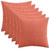 vidaXL &Kappa;ά&lambda;&upsilon;&mu;&mu;&alpha; &Mu;&alpha;&xi;&iota;&lambda;&alpha;&rho;&iota;&omicron;ύ 6 pcs ALMELO &Kappa;ό&kappa;&kappa;&iota;&nu;&omicron; &Pi;&omicron;&rho;&tau;&omicron;&kappa;&alpha;&lambda;ί 45 x 45 cm