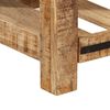 vidaXL Τραπέζι Κονσόλα 100x35x75 εκ. από Μασίφ Ξύλο Μάνγκο