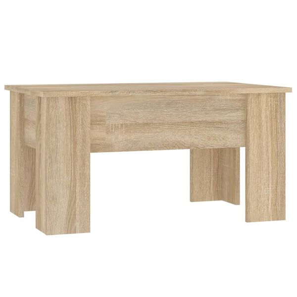 vidaXL Τραπεζάκι Σαλονιού Sonoma Δρυς 79x49x41 εκ. Επεξεργασμένο Ξύλο