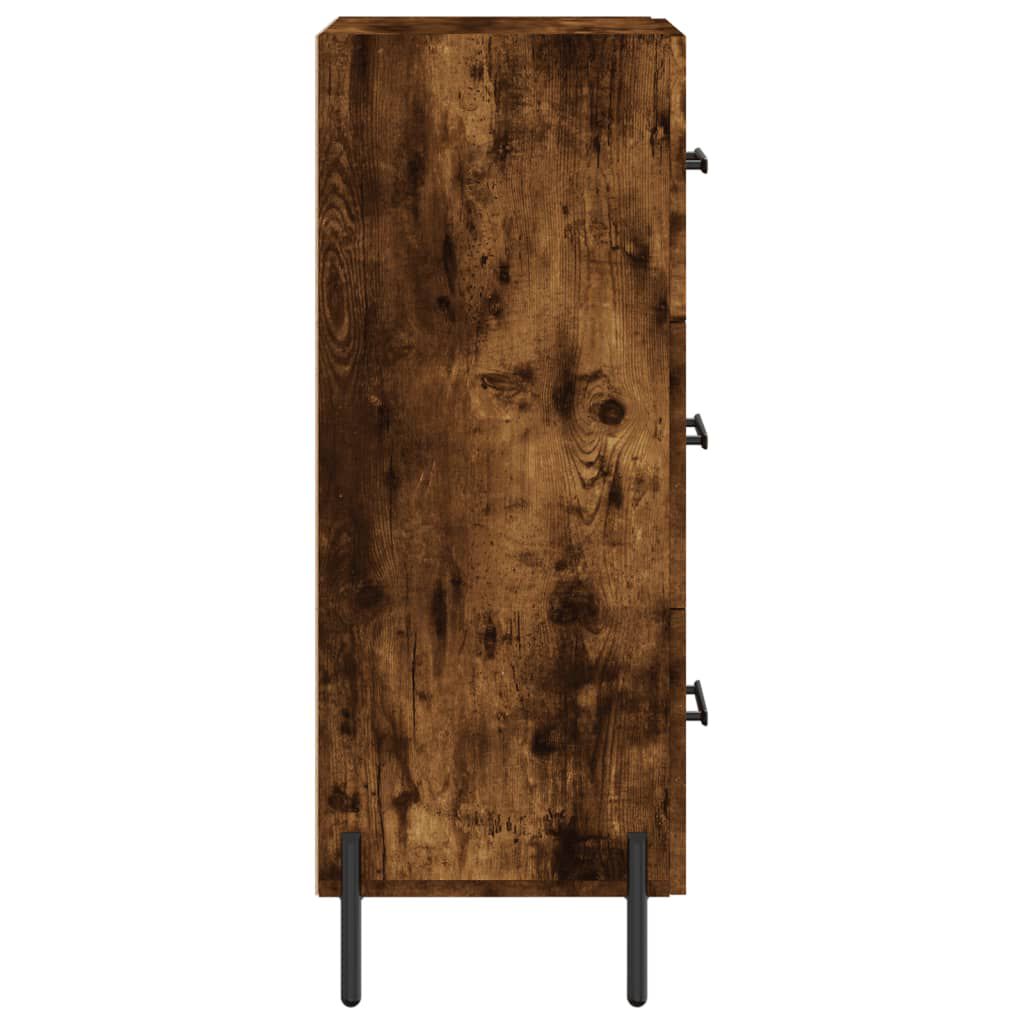 vidaXL Ντουλάπι Καπνιστή Δρυς 34,5 x 34 x 90 εκ. Επεξεργασμένο Ξύλο