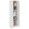 vidaXL Ντουλάπα Διαδρόμου Λευκή 55 x 25 x 189 εκ. από Επεξ. Ξύλο