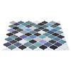 vidaXL Tile &Lambda;&alpha;&mu;&pi;&tau;ή&rho;&alpha; 10 pcs &Mu;&pi;&lambda;&epsilon; &Pi;&rho;ά&sigma;&iota;&nu;&omicron; 27 x 27 &epsilon;&kappa;.