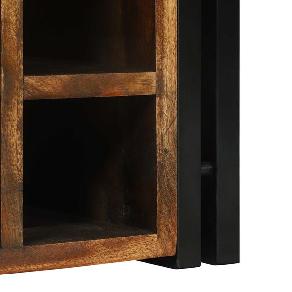 vidaXL Ράφι κρασιού 34.5x35x39 εκ. Ανακυκλωμένο ξύλο