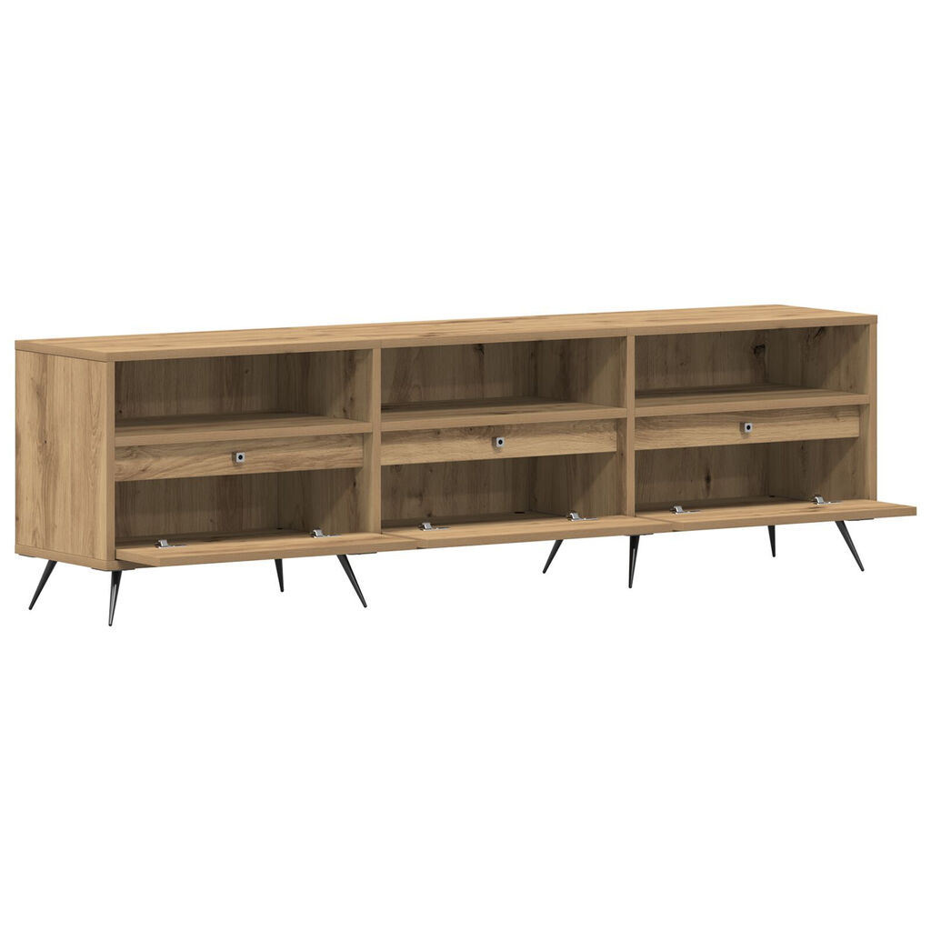 vidaXL Ντουλάπι τηλεόρασης Artisan Oak 150x30x44,5 εκ. Επεξεργασμένο ξύλο