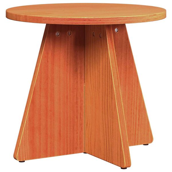 vidaXL Τραπεζάκι σαλονιού 3 pcs Καφέ κεριού 49 x 49 x 30 εκ.