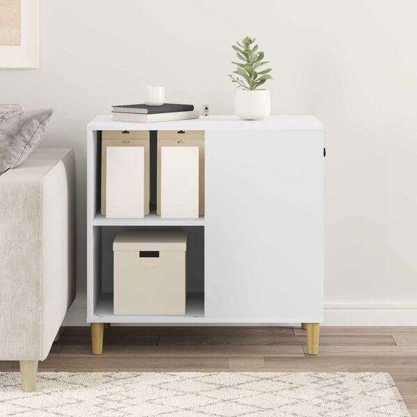 vidaXL &Sigma;&pi;ί&tau;&iota; &Gamma;ά&tau;&alpha;&sigmaf; &Lambda;&epsilon;&upsilon;&kappa;ό 72 x 42.5 x 70 &epsilon;&kappa;. &Epsilon;&pi;&epsilon;&xi;&epsilon;&rho;&gamma;&alpha;&sigma;&mu;έ&nu;&omicron; &xi;ύ&lambda;&omicron;