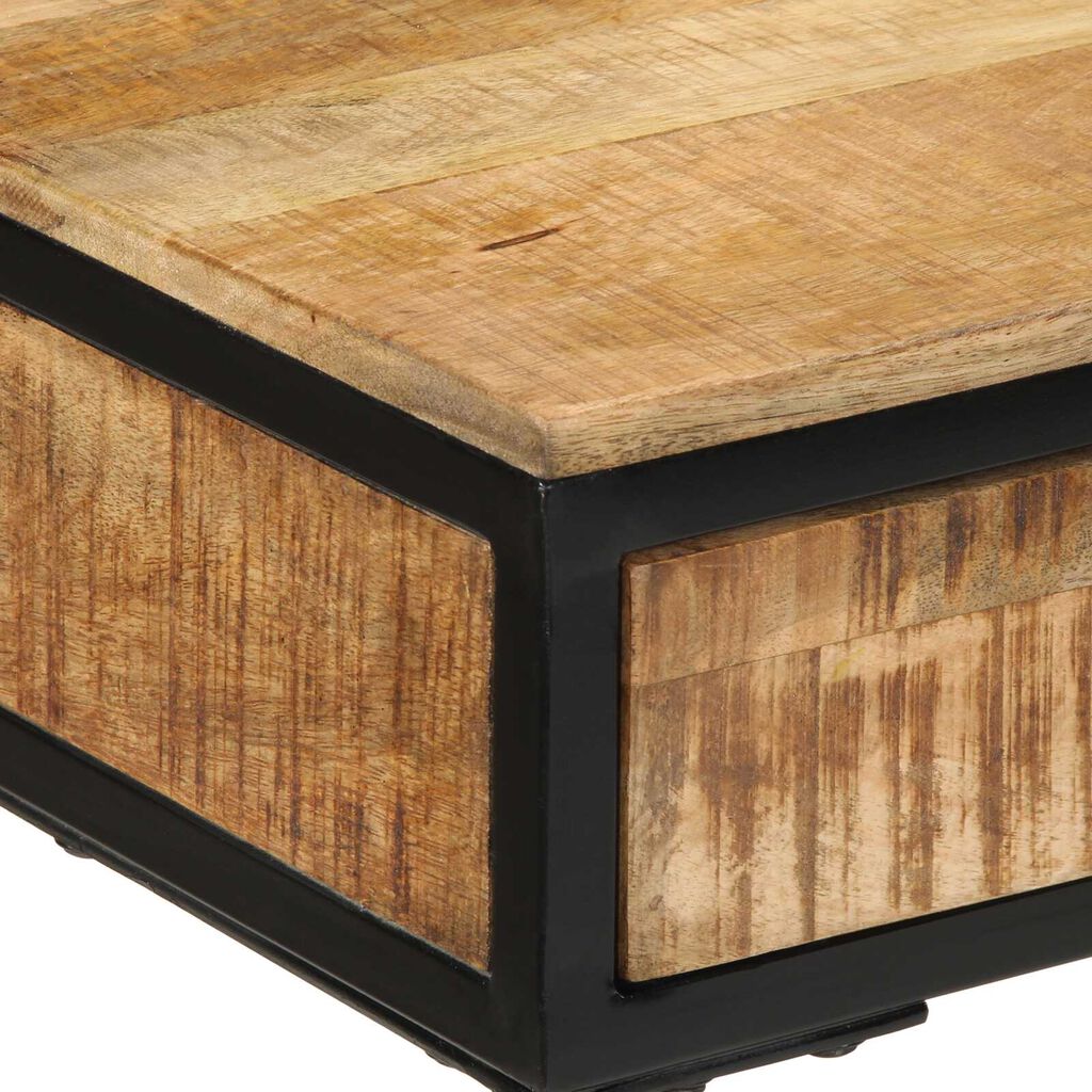 vidaXL Τραπέζι περιποίησης Καφέ 100 x 40 x 120 εκ. Μασίφ ξύλο μάνγκο