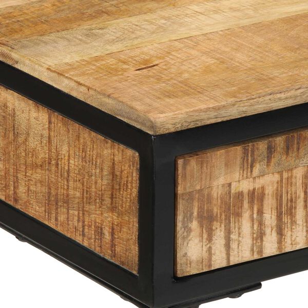 vidaXL Τραπέζι περιποίησης Καφέ 100 x 40 x 120 εκ. Μασίφ ξύλο μάνγκο