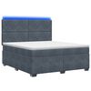 vidaXL &Kappa;&rho;&epsilon;&beta;ά&tau;&iota; box spring &mu;&epsilon; &sigma;&tau;&rho;ώ&mu;&alpha; &Sigma;&kappa;&omicron;ύ&rho;&omicron; &Gamma;&kappa;&rho;&iota; 140 x 200 cm &Beta;&epsilon;&lambda;&omicron;ύ&delta;&omicron;