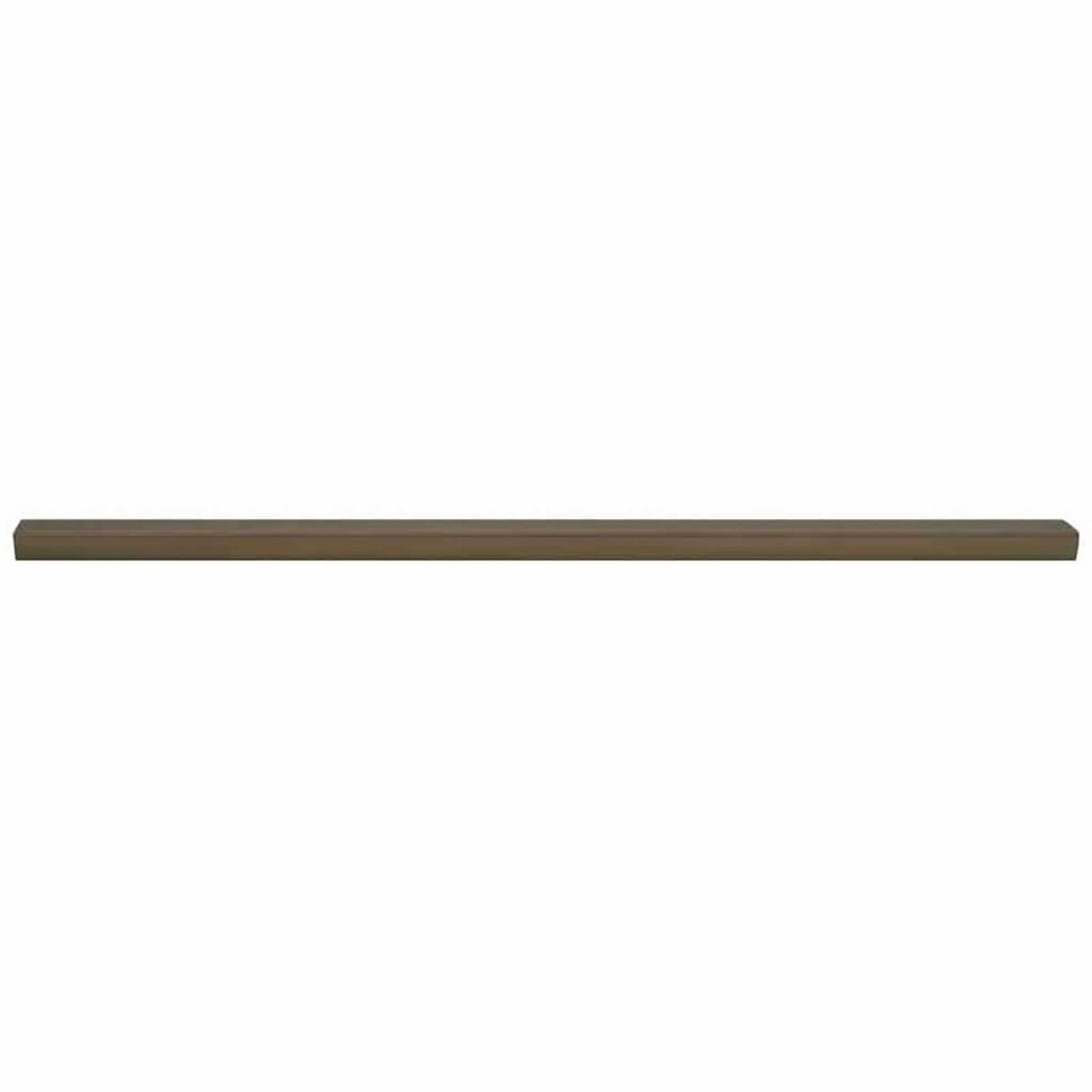 vidaXL Προστατευτικά ακμών σκάλας 10 pcs Καφέ 67 cm Αλουμίνιο