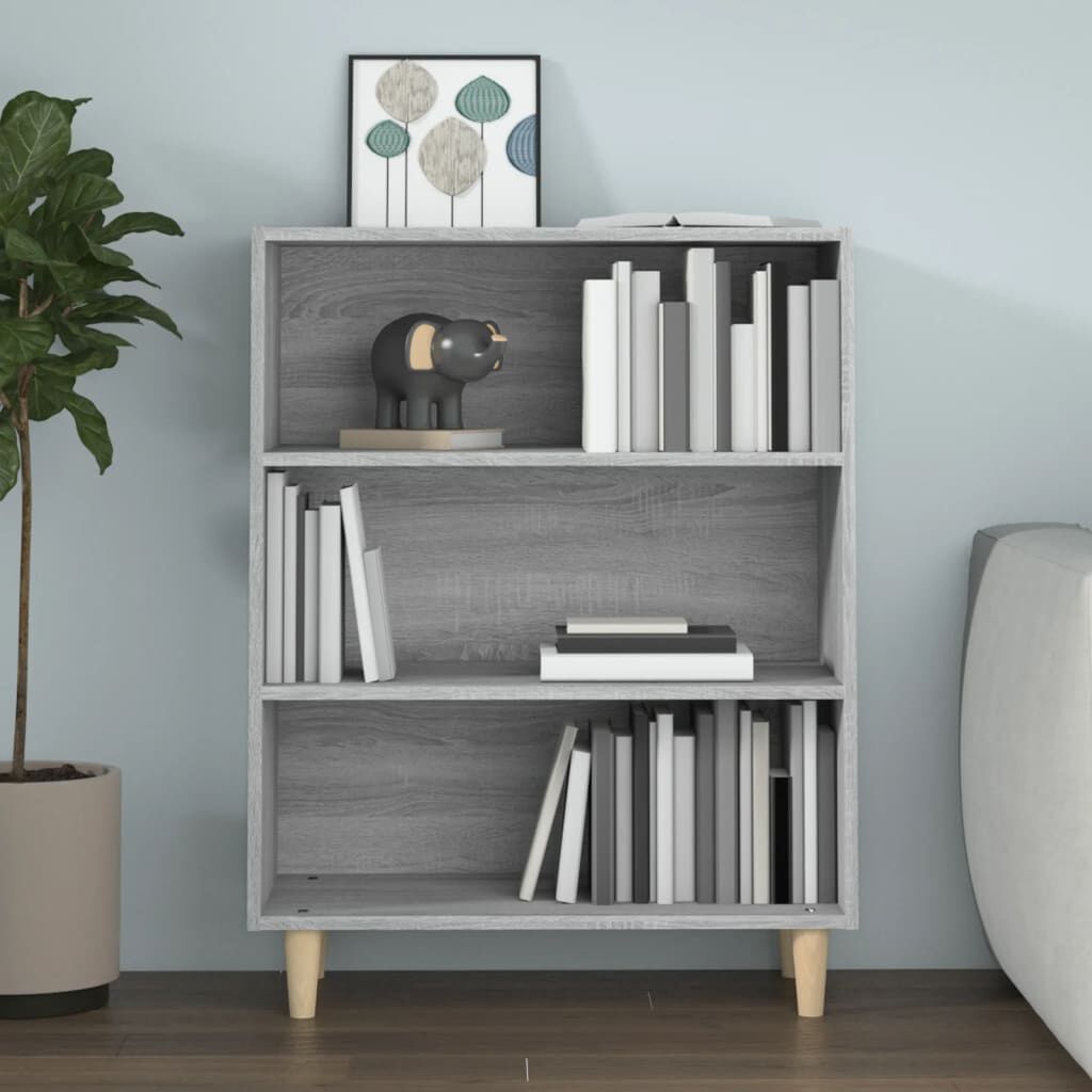 vidaXL Ντουλάπι Γκρι sonoma 69,5 x 32,5 x 90εκ. από Επεξεργασμένο Ξύλο