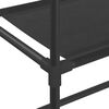 vidaXL Ραφιέρα 2 Επιπέδων για Πλυντήριο Μαύρη 71x29,5x170,5 εκ. Σίδερο