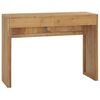 vidaXL Τραπέζι Κονσόλα 100 x 35 x 75 εκ. από Μασίφ Ξύλο Teak