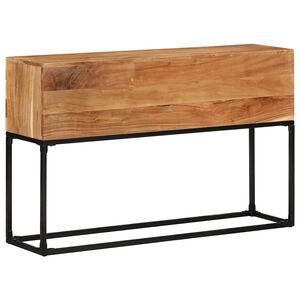 vidaXL &Tau;&rho;&alpha;&pi;έ&zeta;&iota; &Kappa;&omicron;&nu;&sigma;ό&lambda;&alpha; 120 x 30 x 75 &epsilon;&kappa;. &alpha;&pi;ό &Mu;&alpha;&sigma;ί&phi; &Xi;ύ&lambda;&omicron; &Alpha;&kappa;&alpha;&kappa;ί&alpha;&sigmaf;