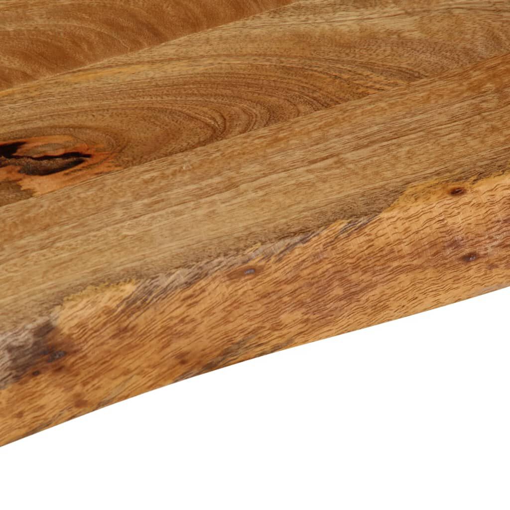vidaXL Επιφάνεια Τραπεζιού 70x20x3,8 εκ. Live Edge Μασίφ Ξύλο Μάνγκο