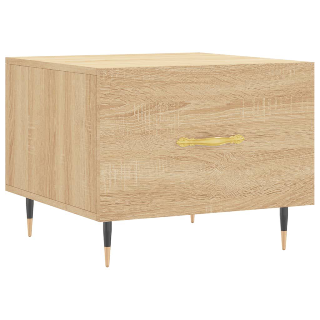 vidaXL Τραπεζάκι Σαλονιού Sonoma Δρυς 50x50x40 εκ. Επεξεργασμένο Ξύλο